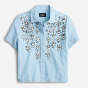 Jcrew collection embellished top